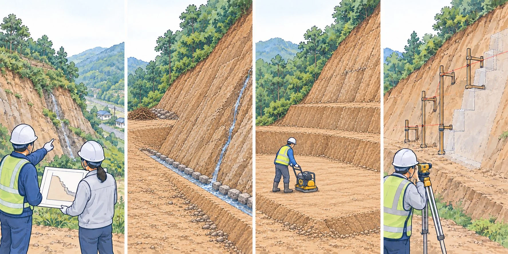 시공조건 확인