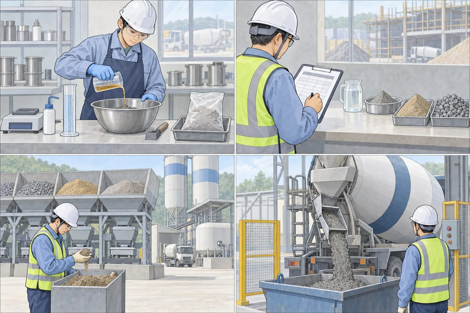 2.2.10 혼화 재료의 단위량