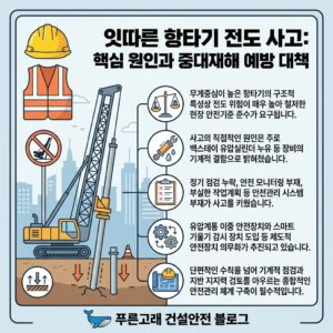 항타기 전도사고 발생 관련(용인 반도체 공장, 인동선 현장)