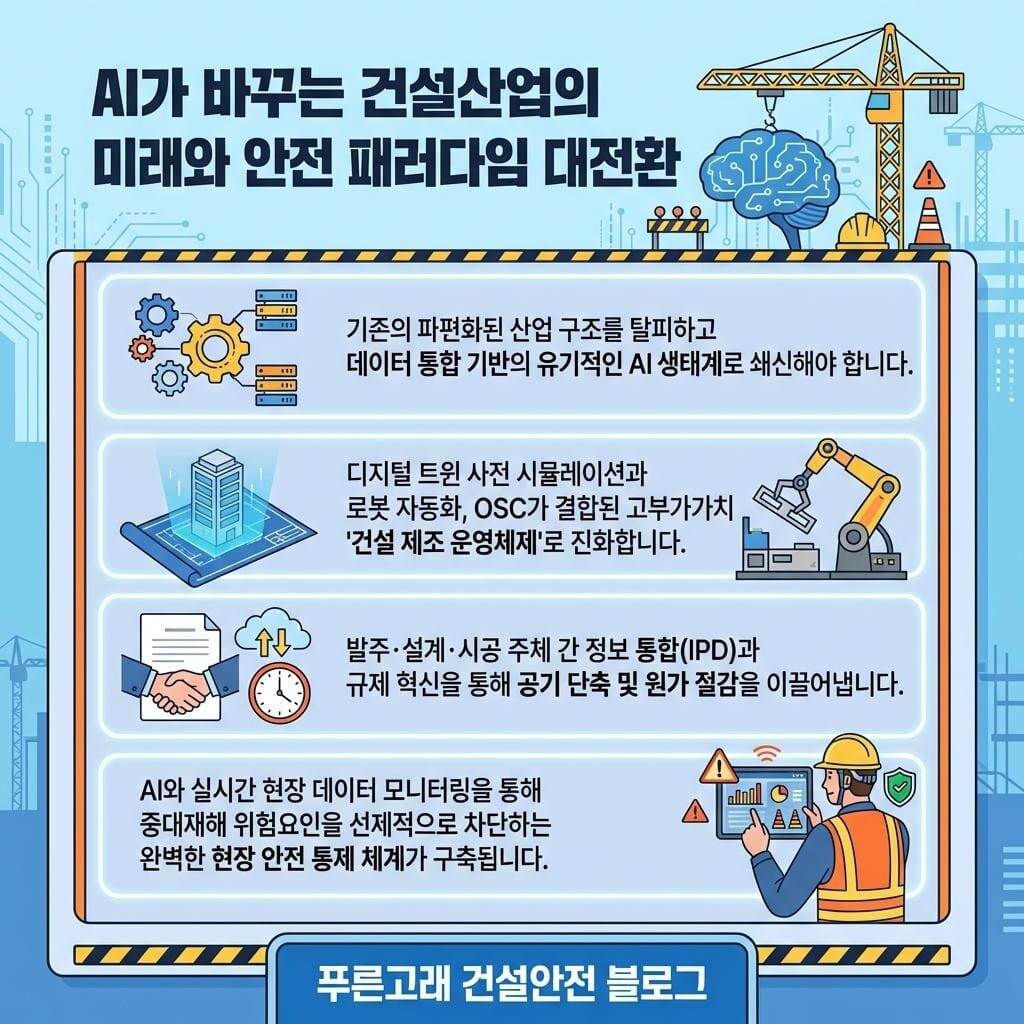 AI시대가 바꾸는 건설산업 요약