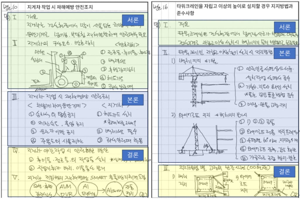 용어형 샘플
